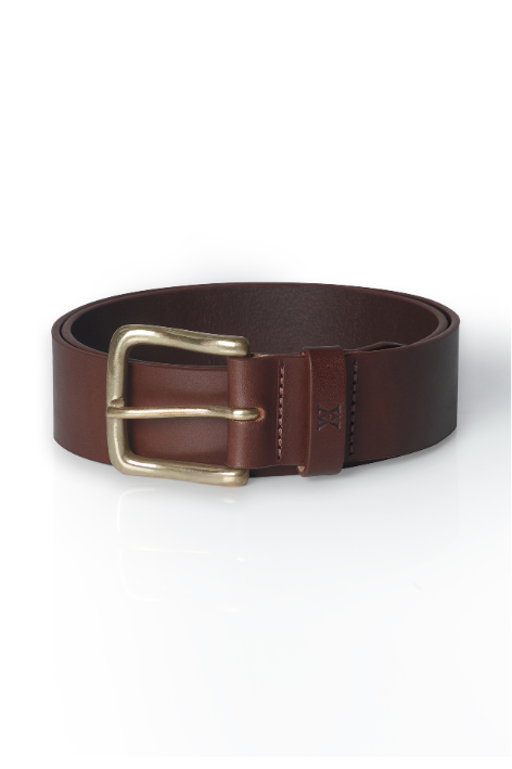Classic Leather Belt - Chocolate