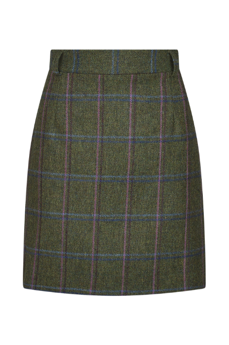 Henrietta Tweed Skirt - Traditional Shooter