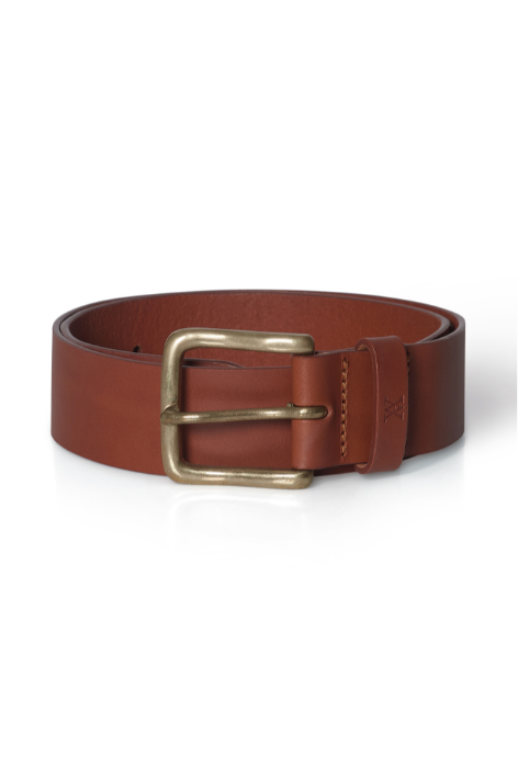 Classic Leather Belt - Chestnut