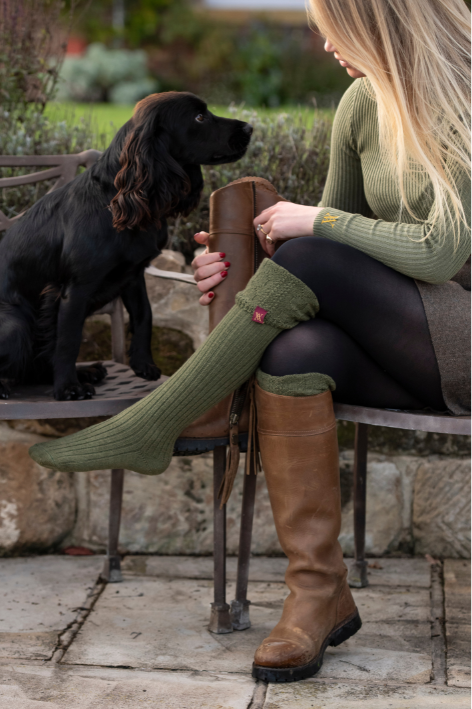 VA Boot Socks - Olive