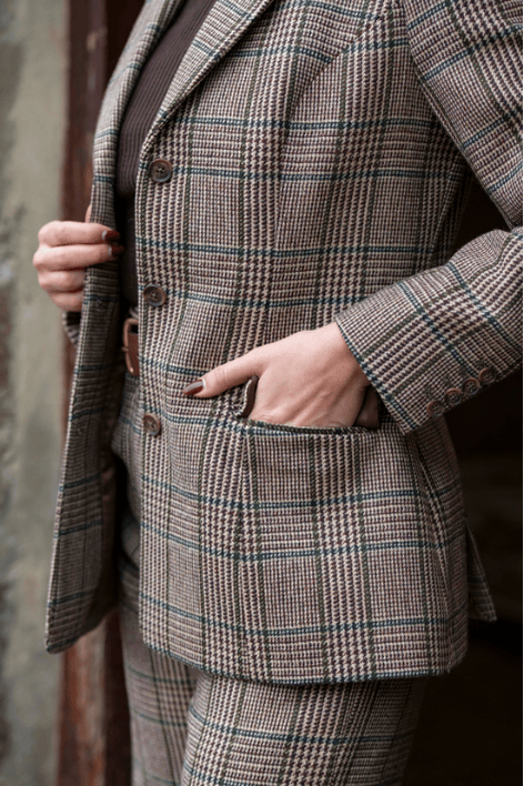 Aurelia Tweed Blazer - Ragley Glen