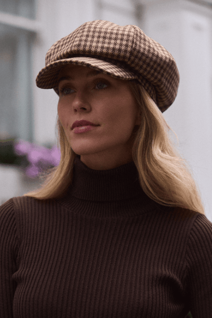 Bakerboy Cap - VA Houndstooth
