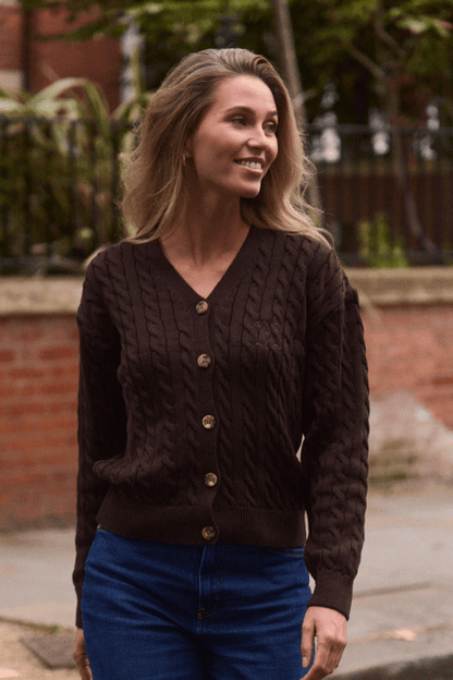 Florence Cardigan - Chocolate