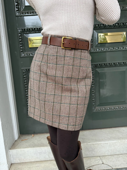 Henrietta Tweed Skirt - Ragley Glen