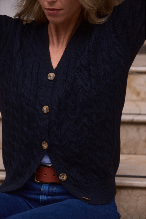 Florence Cardigan - Navy