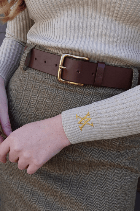 Belgravia V-Knit - Oatmeal