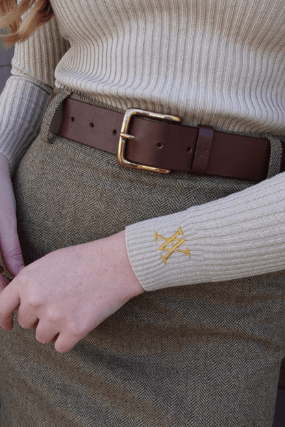 Belgravia V-Knit - Oatmeal